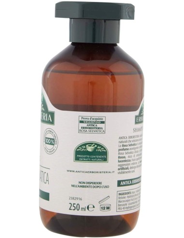 antica erboristeria shampoo 250ml - rosa e mirtillo rosso - capelli secchi: tuttocasashop.it: igiene e cura della persona