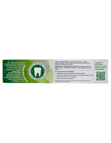 mentadent dentifricio 100ml - p prevenzione completa: tuttocasashop.it: igiene e cura della persona