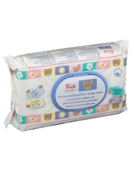 trudi salviettine imbevute detergenti - 72 pezzi - al nettare dei fiori: tuttocasashop.it: igiene e cura della persona