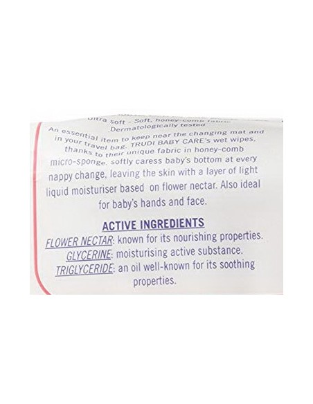 trudi salviettine imbevute detergenti - 72 pezzi - al nettare dei fiori: tuttocasashop.it: igiene e cura della persona