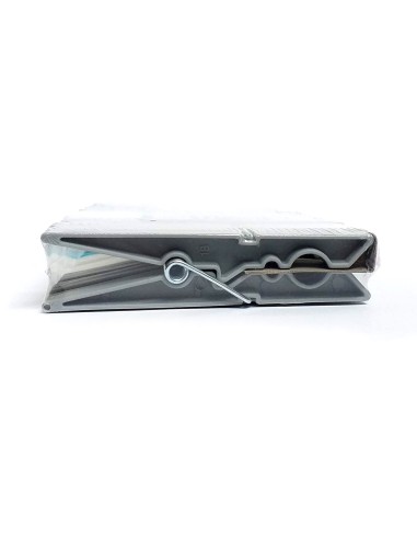 domopak living 12 pinze da bucato in plastica resistente - grandi 9cm: tuttocasashop.it: prodotti per bucato e tessuti