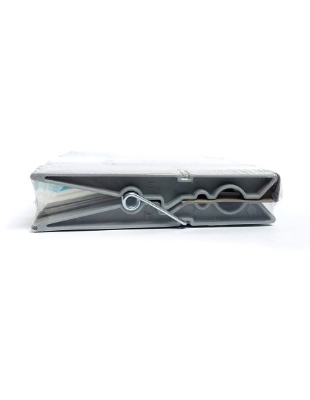 domopak living 12 pinze da bucato in plastica resistente - grandi 9cm: tuttocasashop.it: prodotti per bucato e tessuti