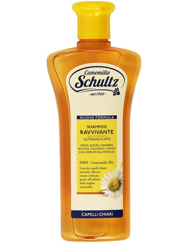 schultz shampoo ravvivante ultradelicato - 250ml - alla camomilla: tuttocasashop.it: igiene e cura della persona