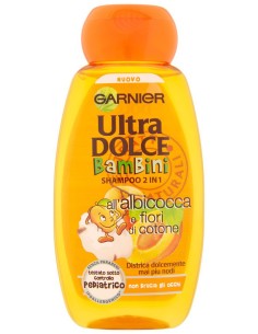 ultra dolce shampoo 250ml - bambini albicocca - districante non brucia occhi: tuttocasashop.it: igiene e cura della persona