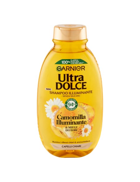ultra dolce shampoo 250ml - camomilla e miele - per capelli chiari: tuttocasashop.it: igiene e cura della persona