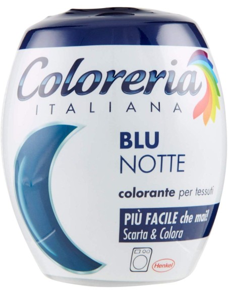 coloreria italiana colorante per tessuti - blu notte: tuttocasashop.it: prodotti per bucato e tessuti