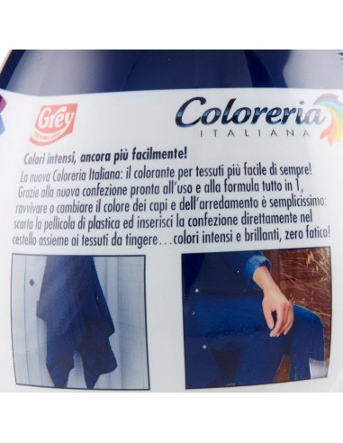 coloreria italiana colorante per tessuti - blu notte: tuttocasashop.it: prodotti per bucato e tessuti