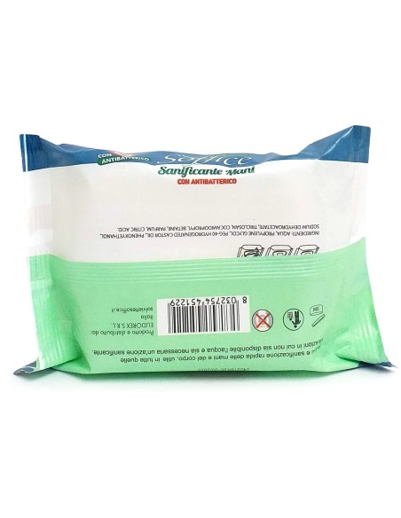 soffice salviettine imbevute con antibatterico - 20 pezzi - multiuso: tuttocasashop.it: igiene e cura della persona