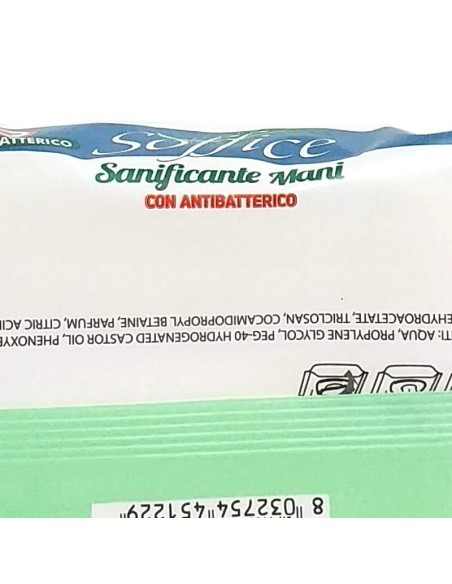 soffice salviettine imbevute con antibatterico - 20 pezzi - multiuso: tuttocasashop.it: igiene e cura della persona