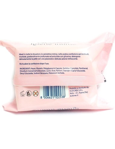 soffice salviettine imbevute per igiene intima - 25 pezzi - tascabili: tuttocasashop.it: igiene e cura della persona