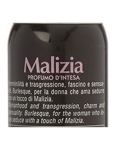 malizia deodorante spray donna - 100ml - burlesque: tuttocasashop.it: igiene e cura della persona