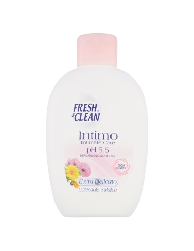 fresh&clean detergente intimo - ph 5.5 - 200ml - calendula e malva: tuttocasashop.it: igiene e cura della persona