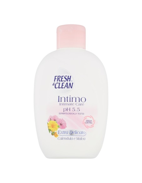 fresh&clean detergente intimo - ph 5.5 - 200ml - calendula e malva: tuttocasashop.it: igiene e cura della persona