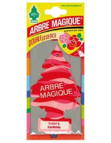 arbre magique alberello deodorante per auto - 1 pezzo - violet e gardenia: tuttocasashop.it: pulizia e cura della casa
