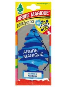 arbre magique alberello deodorante per auto - 1 pezzo - jasmin e narciso: tuttocasashop.it: pulizia e cura della casa