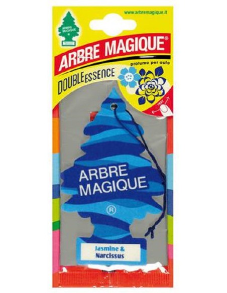 arbre magique alberello deodorante per auto - 1 pezzo - jasmin e narciso: tuttocasashop.it: pulizia e cura della casa