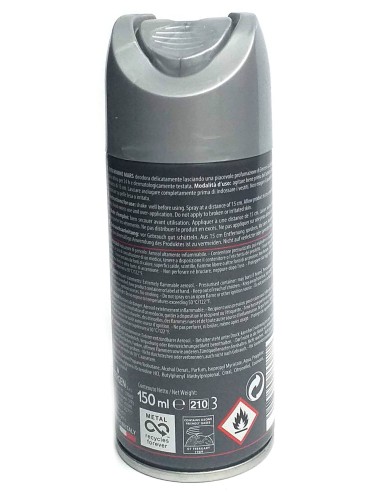 evin deodorante spray uomo - 150ml - mars - zenzero & labdano: tuttocasashop.it: igiene e cura della persona