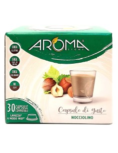 aroma light 30 capsule di gusto - nocciolino - compatibili a modo mio: tuttocasashop.it: altro - bazar
