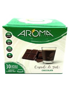 aroma light 30 capsule di gusto - cioccolata - compatibili a modo mio: tuttocasashop.it: altro - bazar