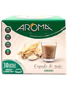 aroma light 30 capsule di gusto - ginseng - compatibili lavazza a modo mio: tuttocasashop.it: altro - bazar