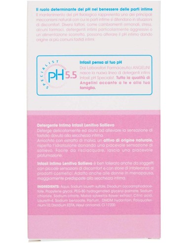 infasil detergente intimo - 200ml - lenitivo: tuttocasashop.it: igiene e cura della persona