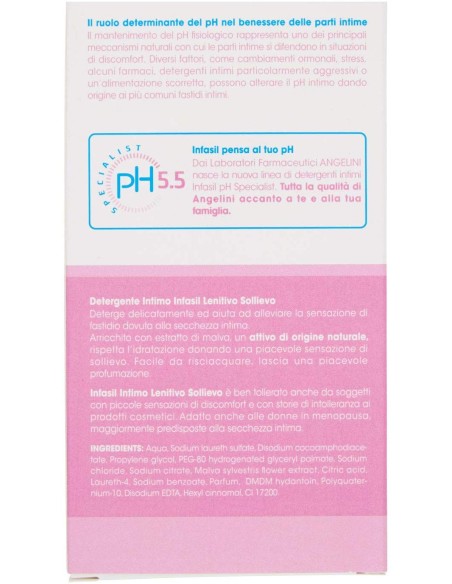infasil detergente intimo - 200ml - lenitivo: tuttocasashop.it: igiene e cura della persona