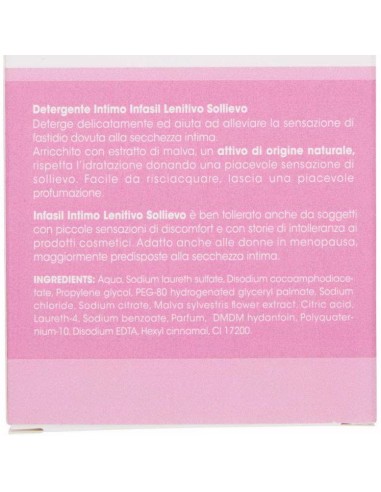 infasil detergente intimo - 200ml - lenitivo: tuttocasashop.it: igiene e cura della persona