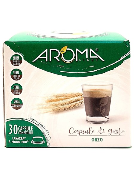 aroma light 30 capsule di gusto - orzo - compatibili a modo mio: tuttocasashop.it: altro - bazar