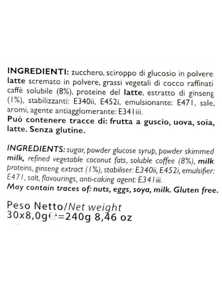 aroma light 30 capsule di gusto - ginseng - compatibile nespresso: tuttocasashop.it: altro - bazar