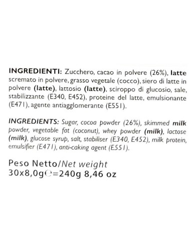 aroma light 30 capsule di gusto - cioccolata - compatibili nespresso: tuttocasashop.it: altro - bazar