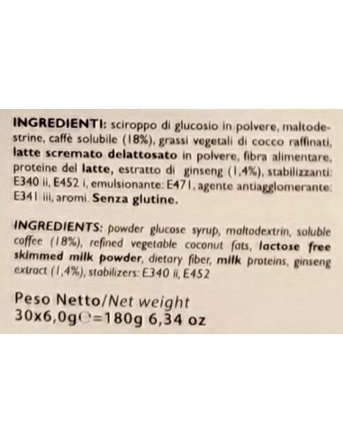 aroma light 30 capsule di gusto ginseng light senza lattosio -espresso point: tuttocasashop.it: altro - bazar