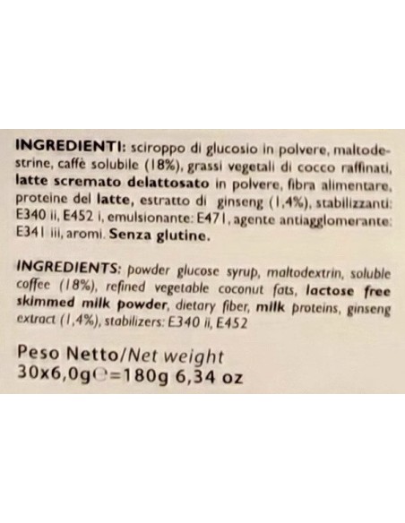 aroma light 30 capsule di gusto ginseng light senza lattosio -espresso point: tuttocasashop.it: altro - bazar