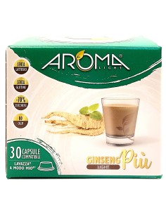 aroma light 30 capsule di gusto - ginseng light senza lattosio - a modo mio: tuttocasashop.it: altro - bazar