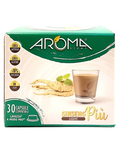 aroma light 30 capsule di gusto - ginseng light senza lattosio - a modo mio: tuttocasashop.it: altro - bazar