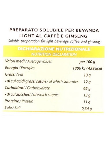 aroma light 30 capsule di gusto - ginseng light senza lattosio - a modo mio: tuttocasashop.it: altro - bazar