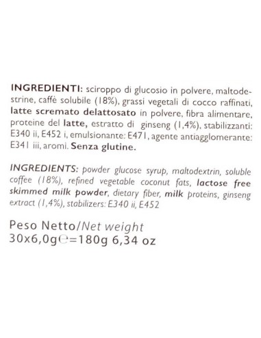 aroma light 30 capsule di gusto - ginseng light senza lattosio - a modo mio: tuttocasashop.it: altro - bazar
