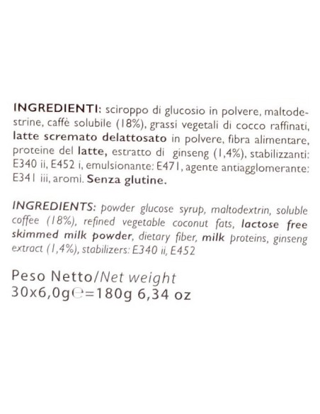 aroma light 30 capsule di gusto - ginseng light senza lattosio - a modo mio: tuttocasashop.it: altro - bazar
