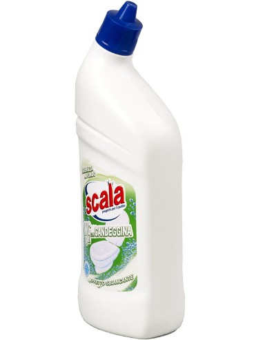 scala wc gel detergente - 750ml - con candeggina - effetto sbiancante: tuttocasashop.it: pulizia e cura della casa
