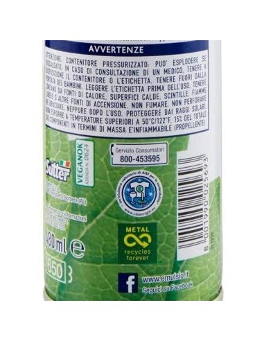 emulsio stirabene appretto spray - 480ml - naturale - facilita la stiratura: tuttocasashop.it: prodotti per bucato e tessuti