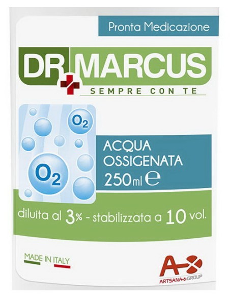 dr marcus acqua ossigenata - 250ml - perossido di idrogeno: tuttocasashop.it: igiene e cura della persona