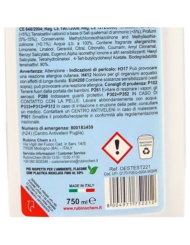 ole' oies ressenza deodorante multiuso igienizzante 750ml - estate: tuttocasashop.it: pulizia e cura della casa