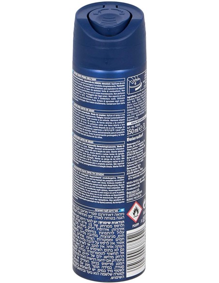 nivea deodorante spray - 150ml - for men - 48h - fresh active - dermo tested: tuttocasashop.it: igiene e cura della persona