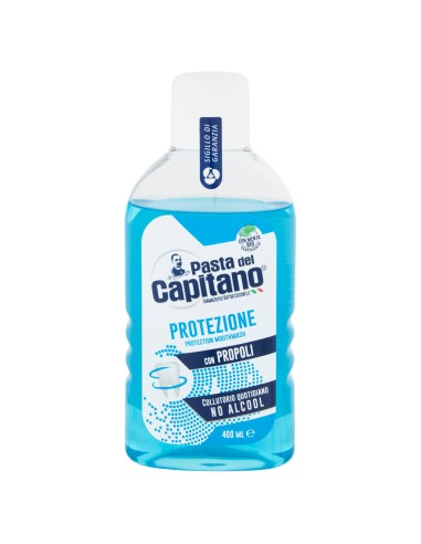 pasta del capitano collutorio per igiene dentale 400ml - blu - protezione: tuttocasashop.it: igiene e cura della persona