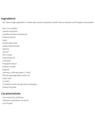 pasta del capitano collutorio per igiene dentale 400ml - blu - protezione: tuttocasashop.it: igiene e cura della persona