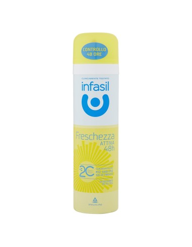 infasil deodorante spray - 150ml - freschezza attiva 48h - 2c: tuttocasashop.it: igiene e cura della persona