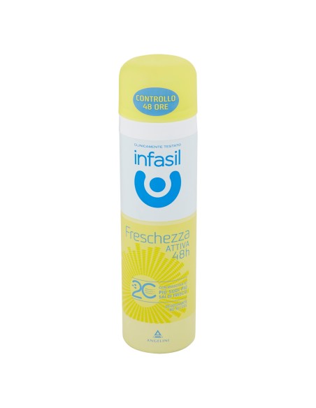 infasil deodorante spray - 150ml - freschezza attiva 48h - 2c: tuttocasashop.it: igiene e cura della persona