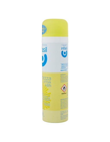 infasil deodorante spray - 150ml - freschezza attiva 48h - 2c: tuttocasashop.it: igiene e cura della persona