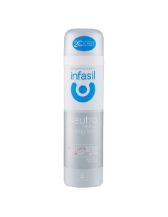 infasil deodorante spray - 150ml - neutro attivo tripla protezione 24h 2c: tuttocasashop.it: igiene e cura della persona