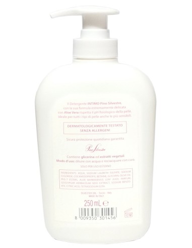 pino silvestre detergente intimo ph5 - 250ml - delicato con aloe vera: tuttocasashop.it: igiene e cura della persona