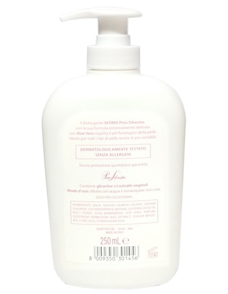 pino silvestre detergente intimo ph5 - 250ml - delicato con aloe vera: tuttocasashop.it: igiene e cura della persona